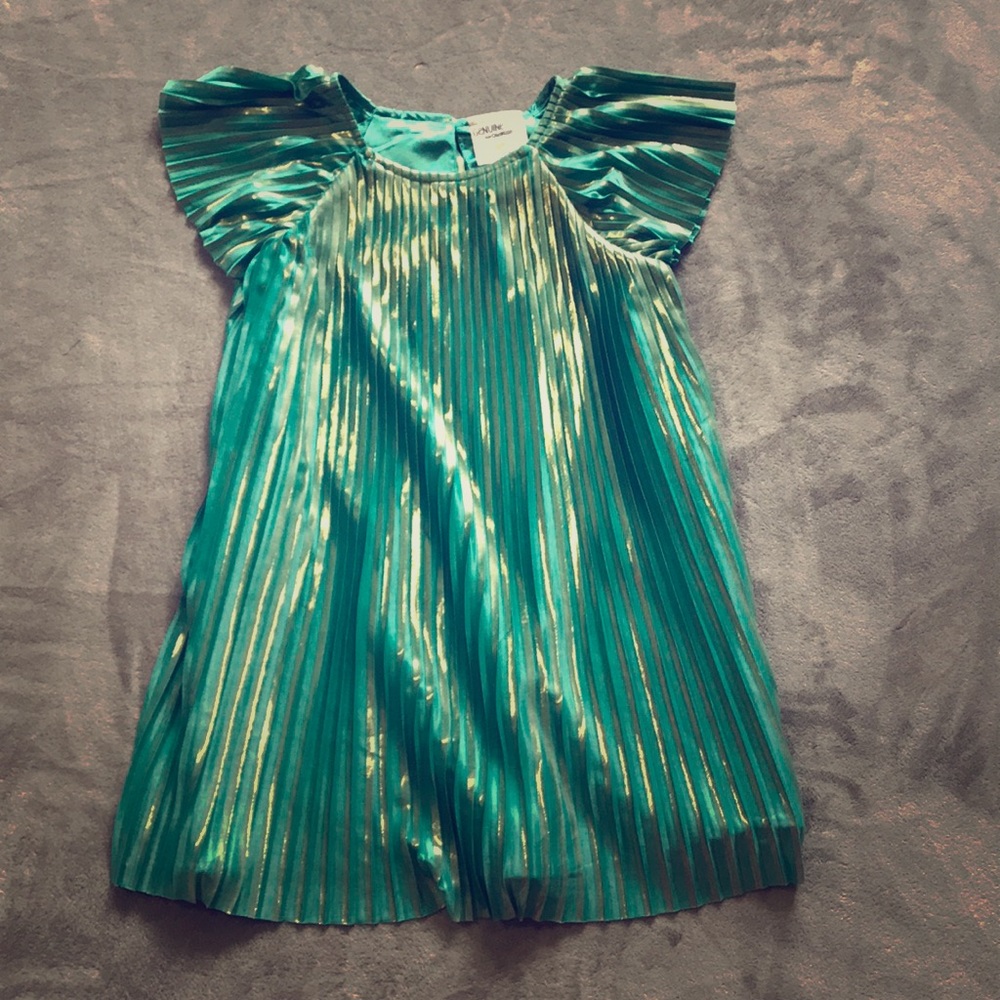 Shimmer shift dress